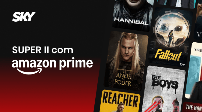 plano sky com amazon - Super II